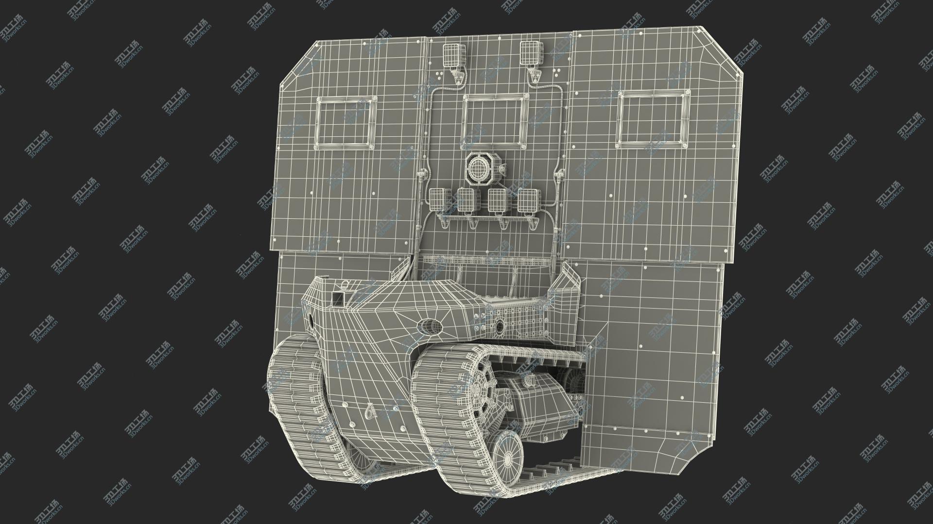 images/goods_img/20210313/3D model Damaged RBS1 SWAT BOT Robotic Ballistic Shield/3.jpg